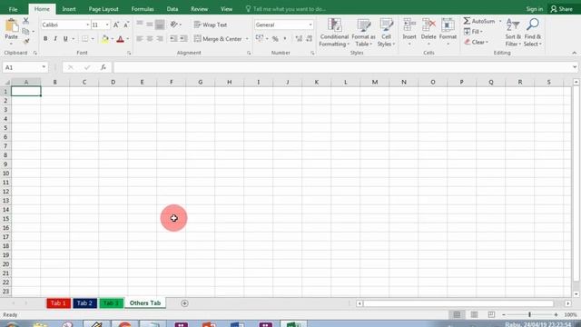 Excel Tutorial 2: Create Workbook, Rename Sheet, Coloring Tab, Save Workbook. смотреть онлайн
