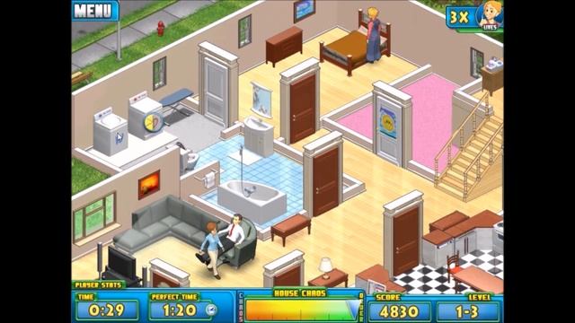 Nanny Mania - Gameplay Part 1 (Level 1-1 to 1-5) смотреть онлайн