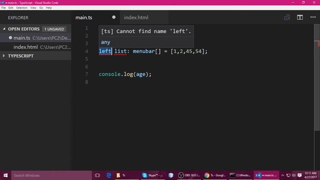 TypeScript Tutorial For Beginners смотреть онлайн