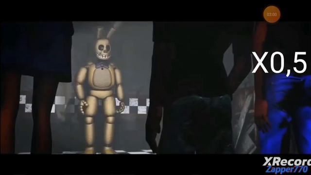 смерть Уильяма афтона на разных скоростях