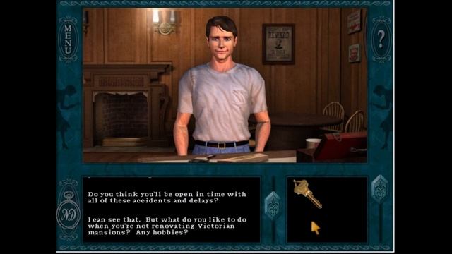 Nancy Drew: Message in a Haunted Mansion Walkthrough part 1 смотреть онлайн