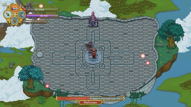 Прохождение Secrets of Grindea Серия 3 "Парящий храм" смотреть онлайн