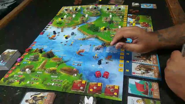 Raiders of the North Sea | Regras Solo e Gameplay completo somente a caixa base por Tabuleiros BR смотреть онлайн