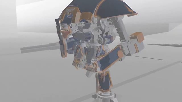 MAYA w40k imperial knight animation: a failed attempt смотреть онлайн