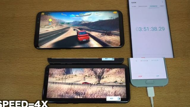 Samsung Galaxy S8 Plus - QHD+ vs FHD+ Battery Drain Test! (4K) смотреть онлайн