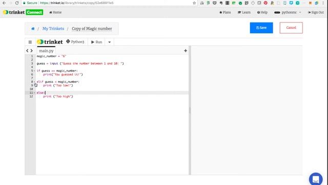 Live Coding Conditionals - Python MC смотреть онлайн