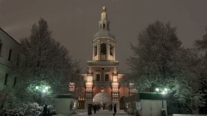 Звон после Всенощного бдения. Данилов монастырь. 10.12.2022