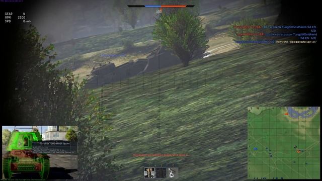 Обзор Marder III Ausf. H: Картонный охотник в War Thunder смотреть онлайн