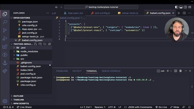 Configurando Jest + React Testing Library no Vite #Dia23 смотреть онлайн