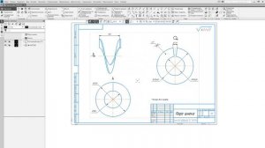 Развёртка шнека в Компасе