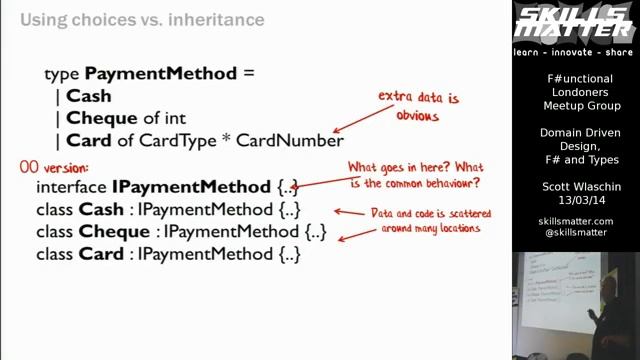 Domain Driven Design with the F# type System - Scott Wlaschin смотреть онлайн