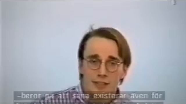 Linus Torvalds Introduces Linux 1.0 смотреть онлайн