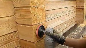 Шлифовка профилированного бруса!Инструменты и нюансы.