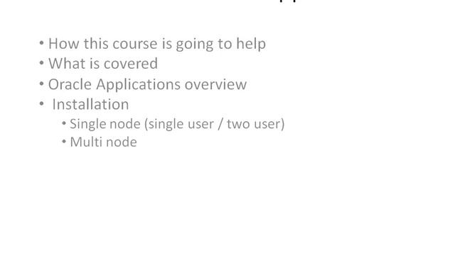 ORACLE Apps DBA R12 Demo смотреть онлайн