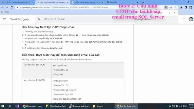 Sử dụng Database Mail để gửi email từ SQL Server смотреть онлайн