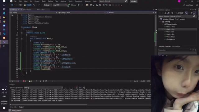 Solved: The program has exited with code 0 in Visual Studio 2022 смотреть онлайн