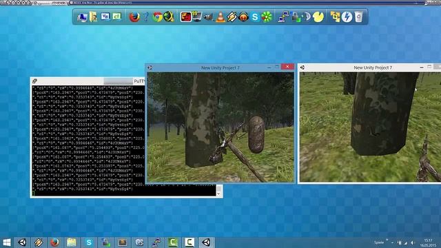 Unity3D socket.io Client/Server demonstration [#1] смотреть онлайн