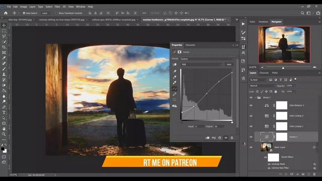 TOP 10 PRO CINEMATIC COLOR GRADING PHOTOSHOP ACTION FREE ! смотреть онлайн