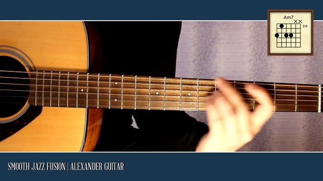 Smooth Jazz Fusion (Chord Progression) - Guitar Lesson