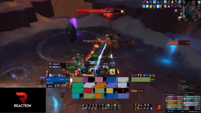 Guardian of the First Ones Mythic - Reaction - Resto Shaman POV смотреть онлайн