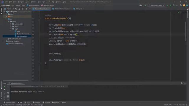 Java Swing Kurs auf deutsch: Layout - Teil 4 смотреть онлайн
