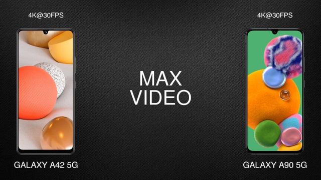 Samsung Galaxy A42 vs Samsung Galaxy A90 comparison смотреть онлайн