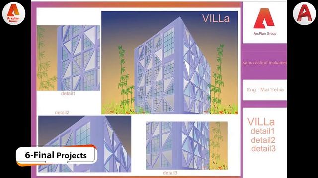6.AutoCad 2D - Final Projects смотреть онлайн
