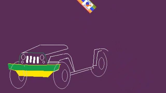 Китайский иероглиф джип #hieroglyphjeep #hieroglyphchinese #drawingjeep. рисуем джип :) смотреть онлайн
