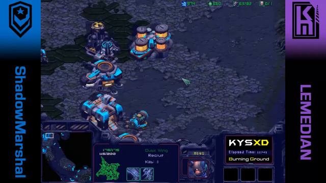 Starcraft Burning Ground multiplayer - Episodio 2 - Lagging - ShadowMarshal vs LEMEDIAN смотреть онлайн