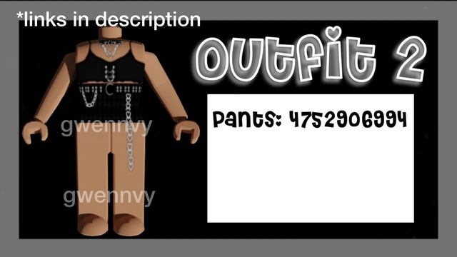 aesthetic emo goth/grunge girl outfits (CODES) | roblox♡ смотреть онлайн