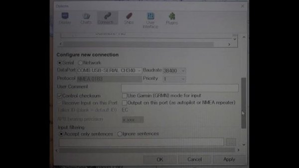 Open CPN, Matsutec AR-10 AIS Receiver