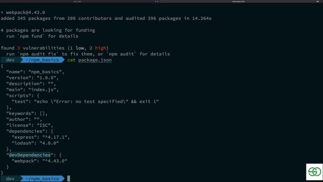 18. What is dev Dependencies in npm смотреть онлайн