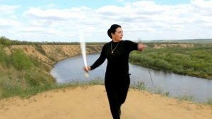 Фланкировка шашкой. Донская казачка.