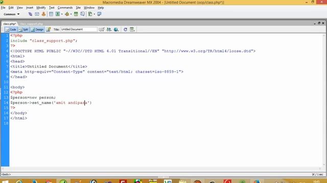class in oop php смотреть онлайн
