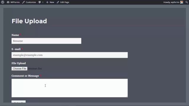 WPForms File Upload смотреть онлайн
