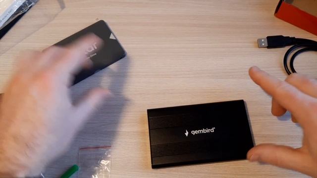 Gembird External HDD Enclosure Unboxing. How To Install/use External HDD Enclosure.
