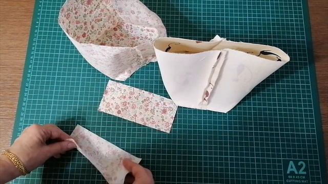 Текстильная корзина своими руками. смотреть онлайн