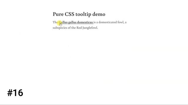 Tooltip With CSS [ 20+ Best HTML Tooltip Examples ] смотреть онлайн