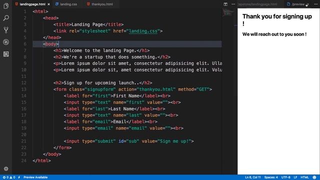 11 - Capstone Project - Create a Sign Up Page Tutorial | Hindi | Full Stack Web Development 2018 смотреть онлайн