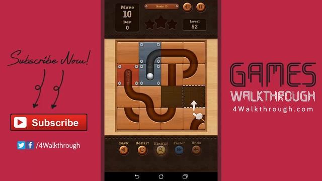 Roll the Ball | Basic D Pack - Level 52 | 3 Stars смотреть онлайн