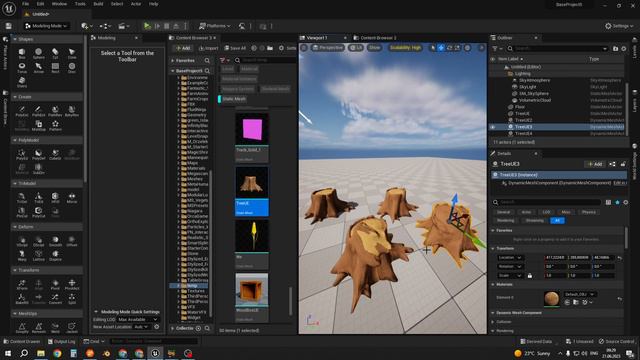 UE5 short tutorials: Dynamic meshes. Динамические меши, возможное применение смотреть онлайн