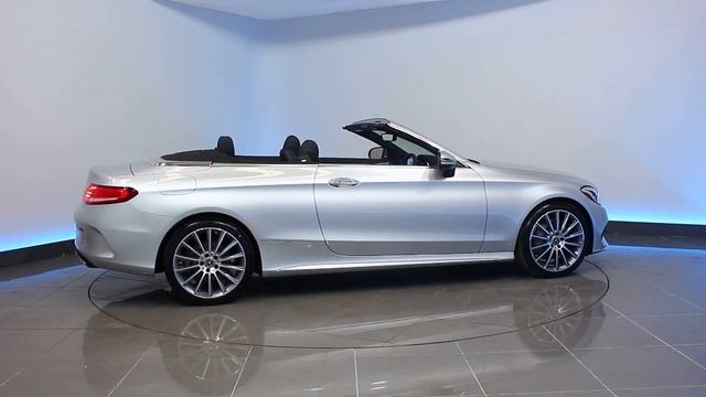 Mercedes-Benz C Class 2.0 C300 AMG Line Cabriolet 9G-Tronic Plus смотреть онлайн