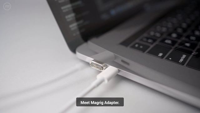 Magrig Adapter Provides a MagSafe-like Connection to  MacBook Pro and iPad Pro смотреть онлайн