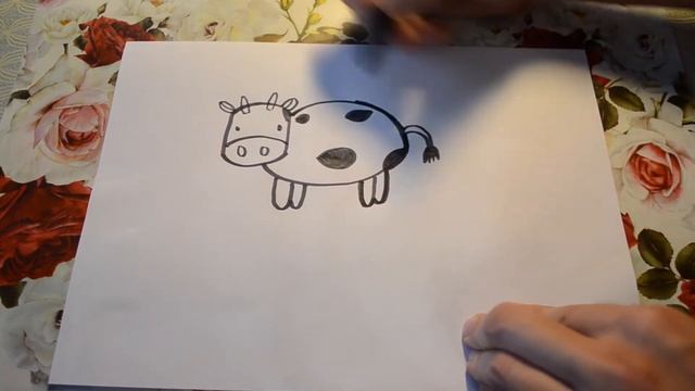 Рисуем Корову смотреть онлайн