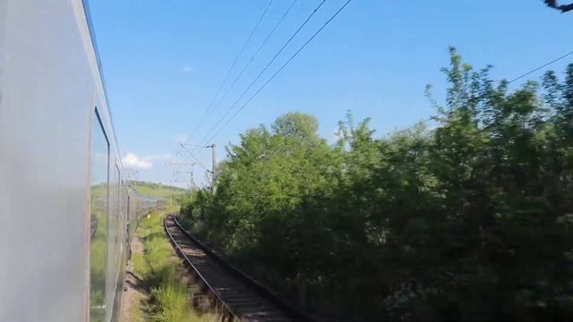 Bucharest - Vienna by train: Between Brasov and Sighisoara смотреть онлайн