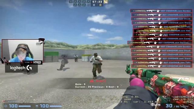 Monesy CRAZY Aim Training