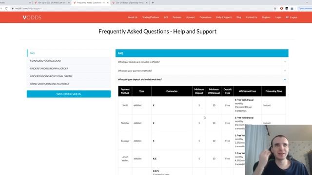 VODDS - ПОЛНЫЙ ОБЗОР БУКМЕКЕРСКОГО БРОКЕРА / РАЗБОР ВСЕГО САЙТА смотреть онлайн