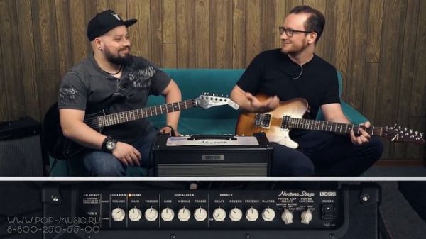 Гитарный супер комбик BOSS Nextone Stage
