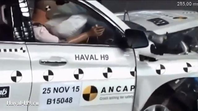 Краш тест китайского внедорожника Haval H9