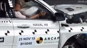 Краш тест китайского внедорожника Haval H9